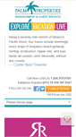 Mobile Screenshot of palmpropertiesmexico.com